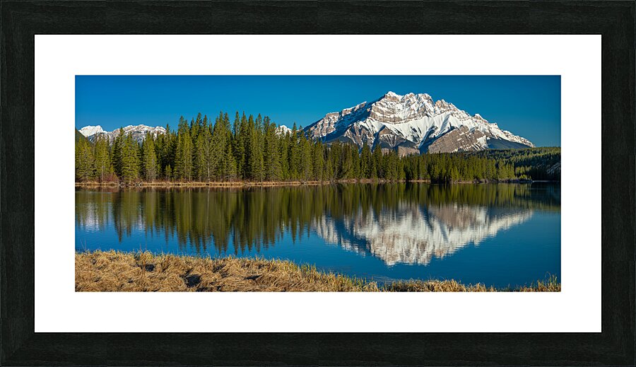 Cascade Reflection Picture Frame print