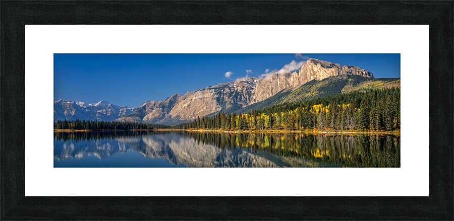 Hector Lake 1 Picture Frame print