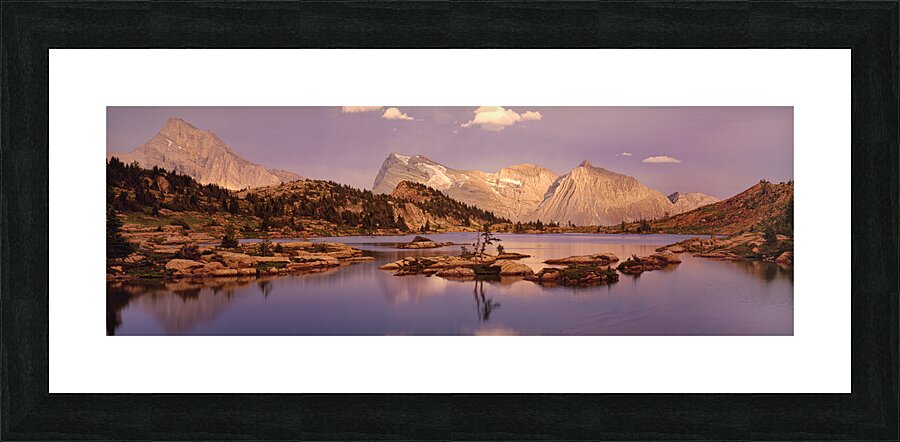 Limestone Lakes 3 Picture Frame print