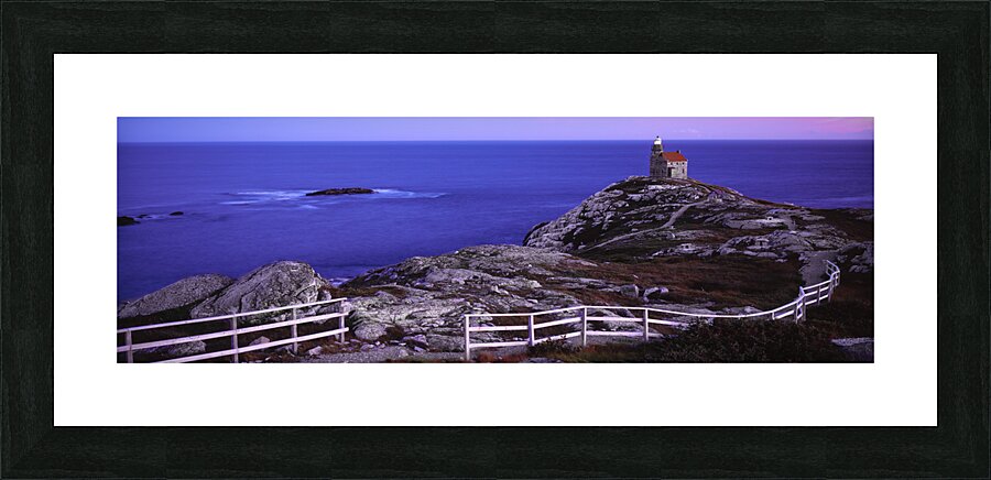 Rose Blanche Lighthouse 4 Picture Frame print