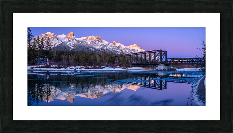 Rundle Rail Bridge 2 Picture Frame print