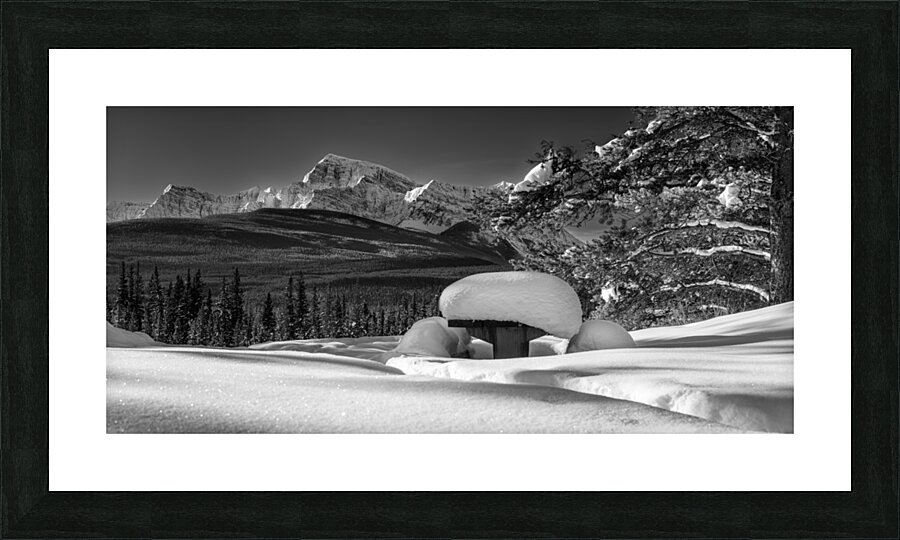 Storm Mountain 4 Picture Frame print