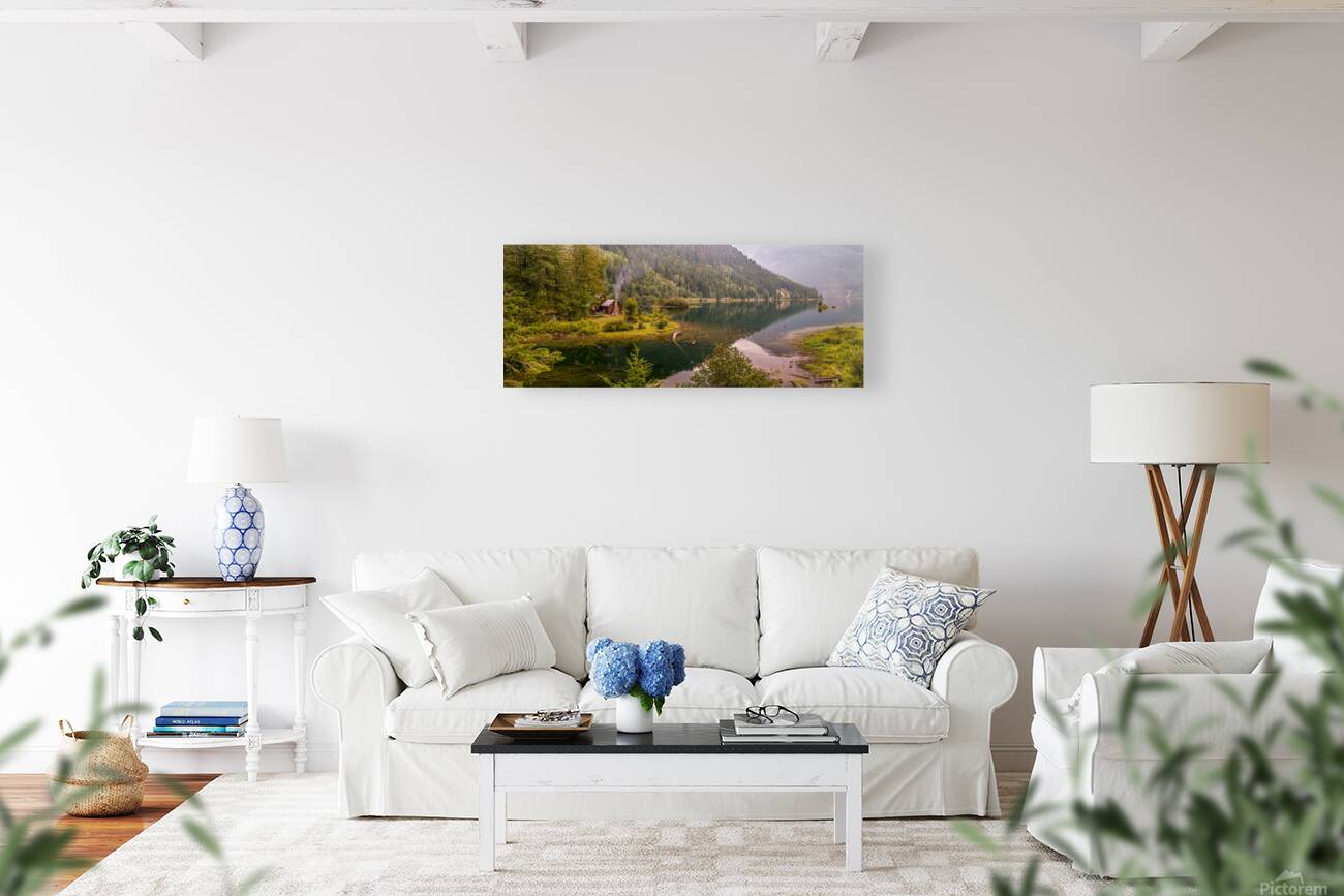 Cabin   3 Valley Lake Reproduction