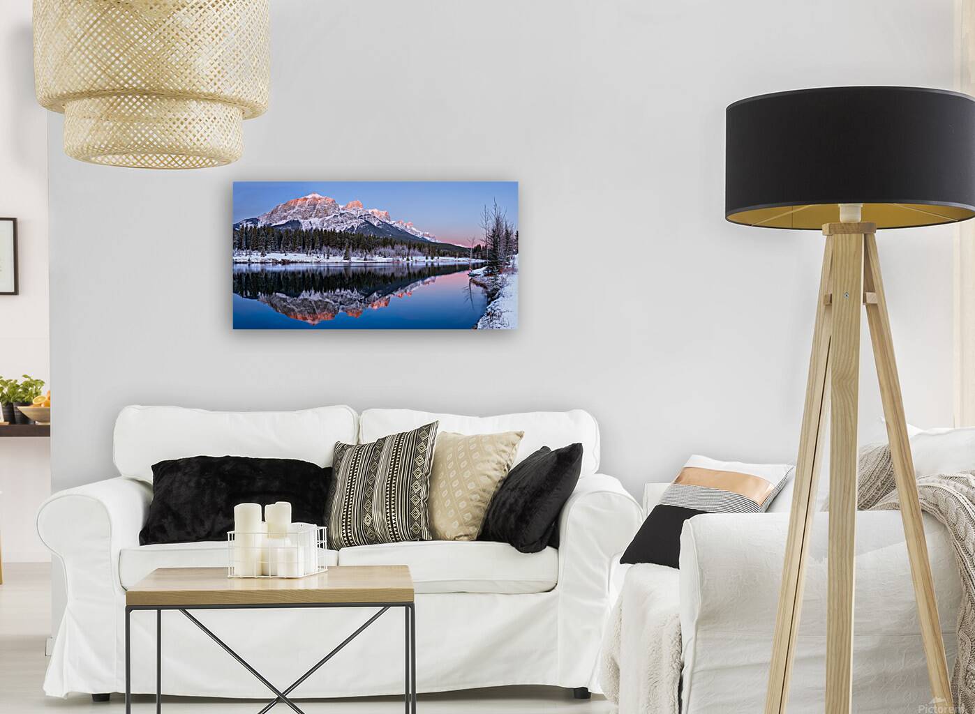 Mount Rundle Reflection Reproduction
