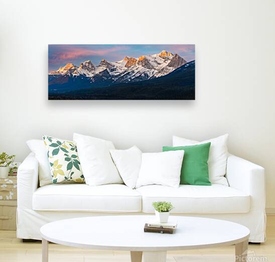 Mountain Sunrise Reproduction