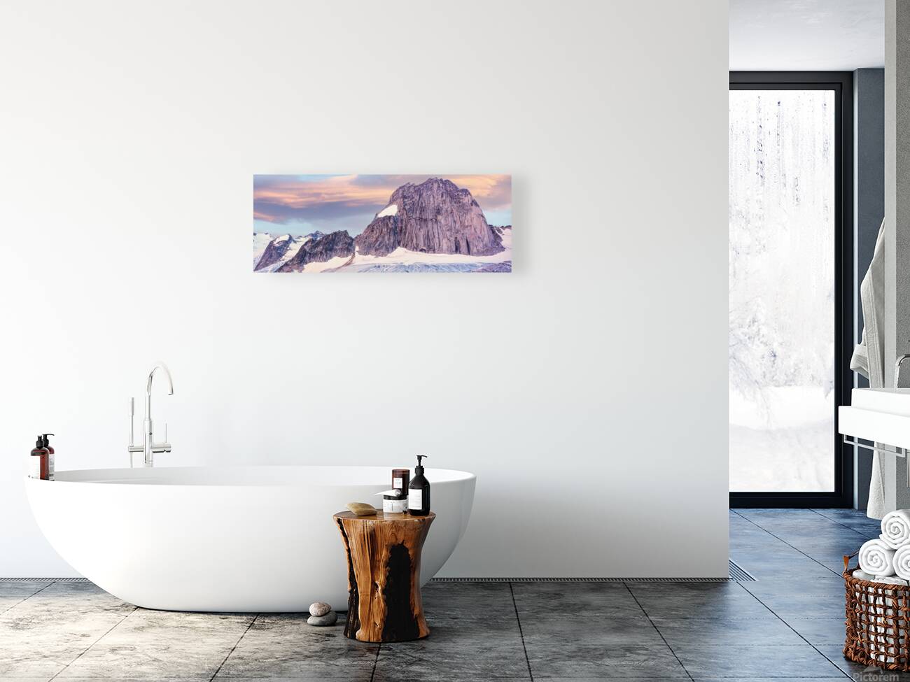 Snow Patch Spire Bugaboos Reproduction