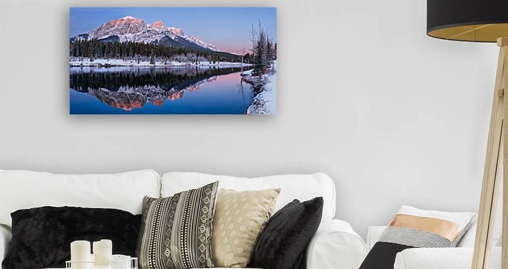 Mount Rundle Reflection by Jim Wiebe