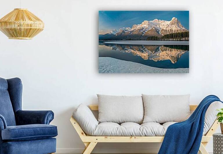 Mountain Reflection Reproduction