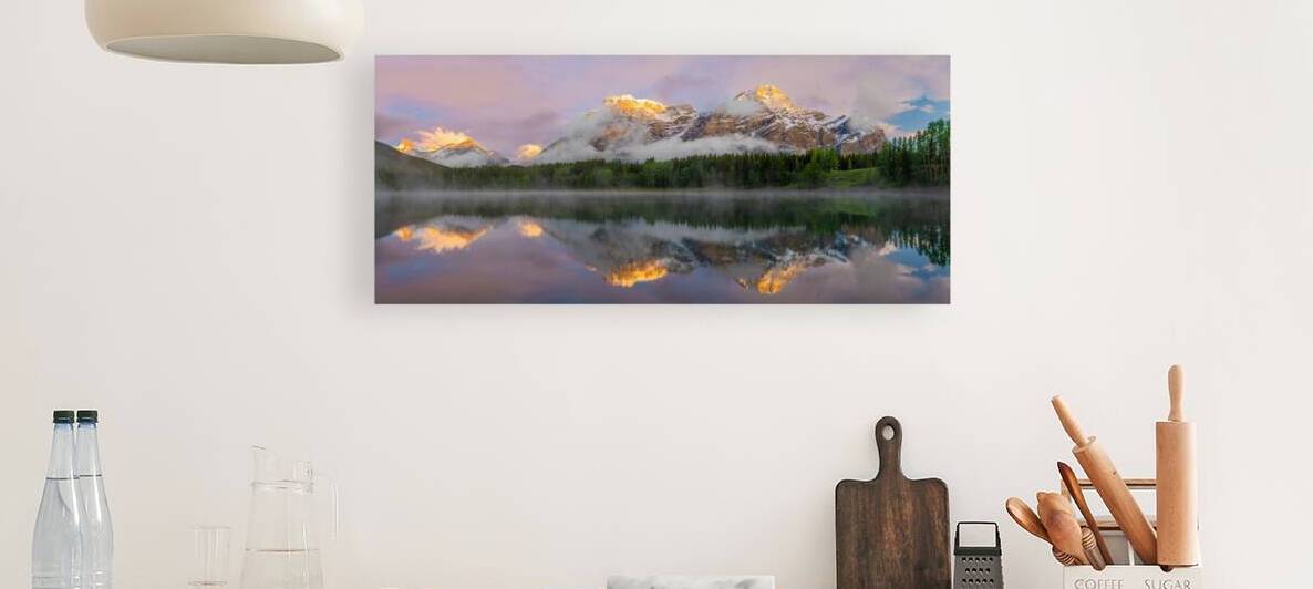 Mt. Kidd Wedge Pond 3 by Jim Wiebe