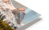 Canmore Mountain Reflection HD Metal print