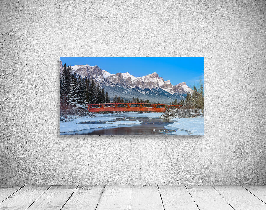 Policeman s Creek Bridge 1 BW Wall Preview