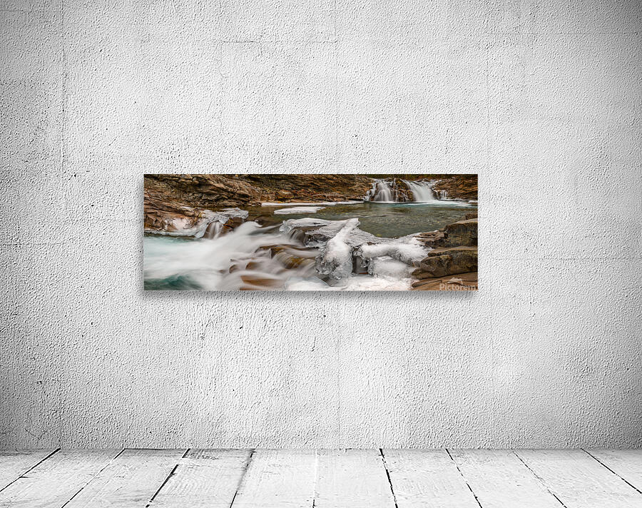 Sheep River Falls 3 Wall Preview