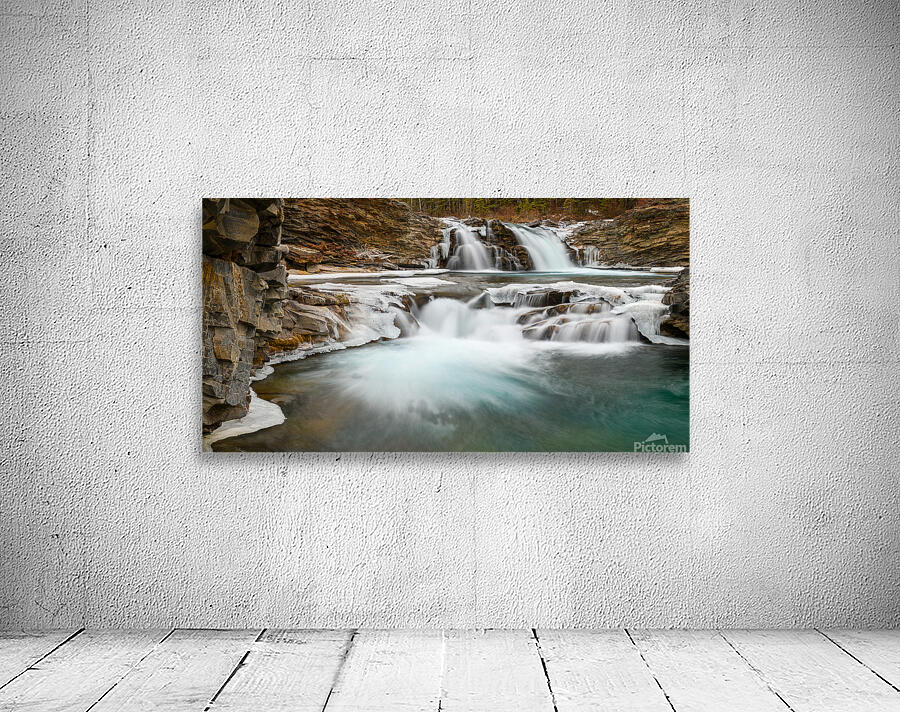 Sheep River Falls 1 Wall Preview