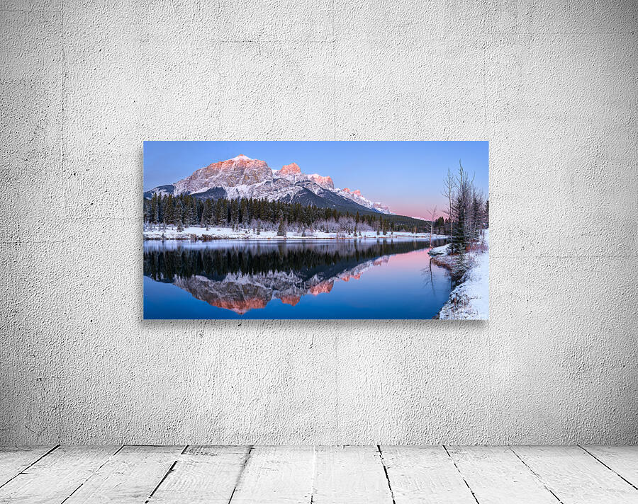 Mount Rundle Reflection Wall Preview
