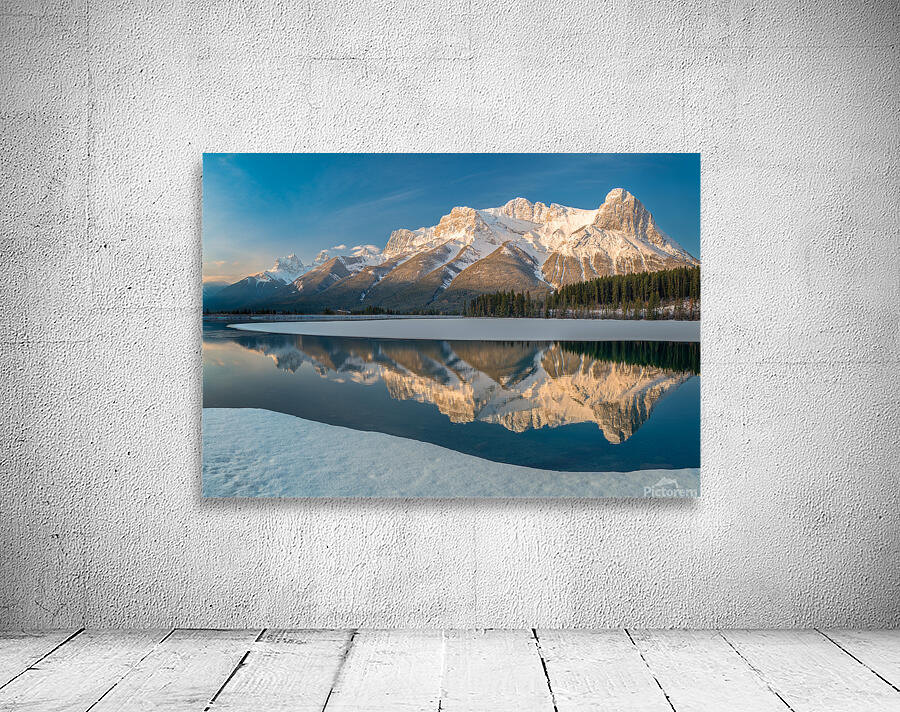 Mountain Reflection Wall Preview