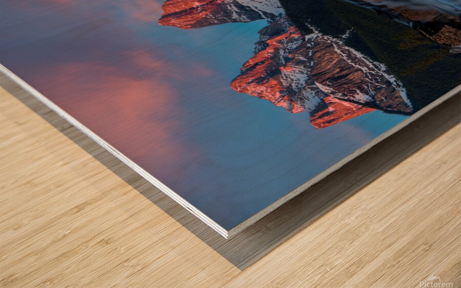 3 Sisters Creek Falls 2 Wood print