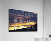 Sunset Swirls Acrylic Print