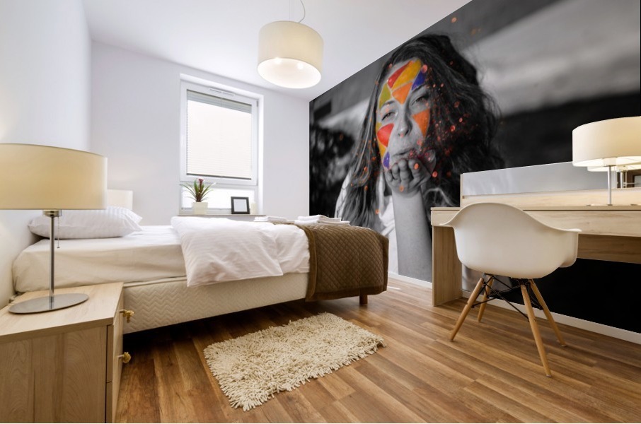 Blown Away Mural print