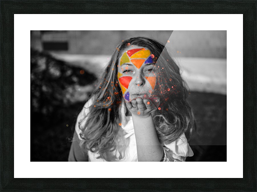 Blown Away Picture Frame print