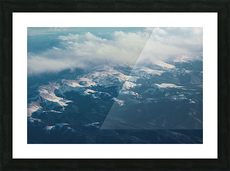 A Break In The Clouds Picture Frame print