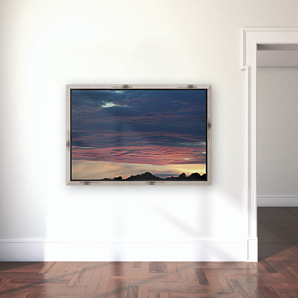 Sunset Mountains Reproduction