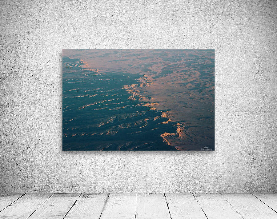 Aerial Sunset Wall Preview