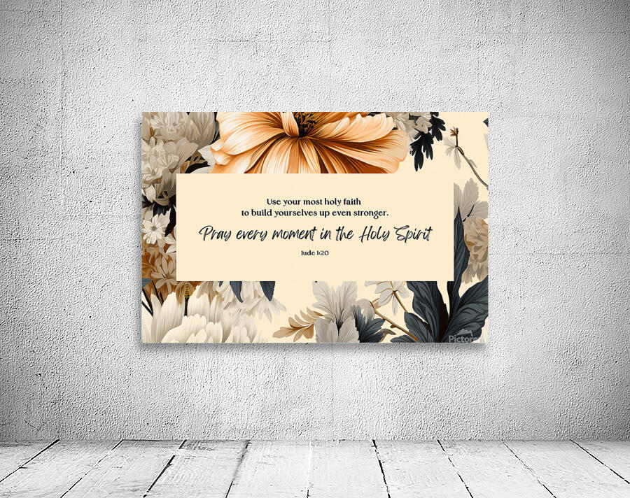 Jude 1:20 | Bible Verse Art | Wall Art Wall Preview