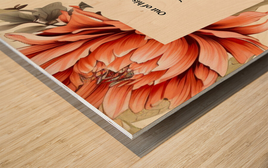 John 1:16 | Bible Verse Art | Wall Art Wood print