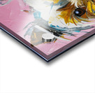 Yorkshire Terrier Portrait with Bold Expressionist Style Acrylic print