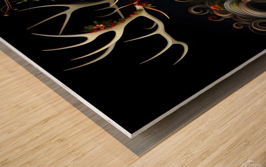 Brother and Sister  Wood print