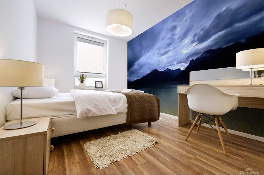 Alaska Waters Mural print