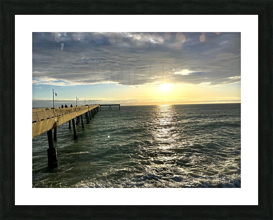 Pacifica Sunset Picture Frame print