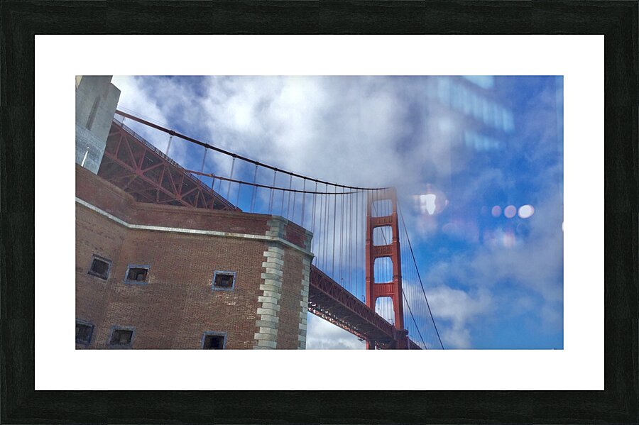 Fort Point SF Picture Frame print