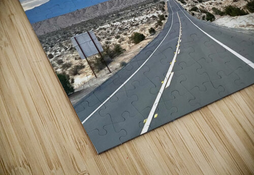 Lonely highway Tom Bromann puzzle