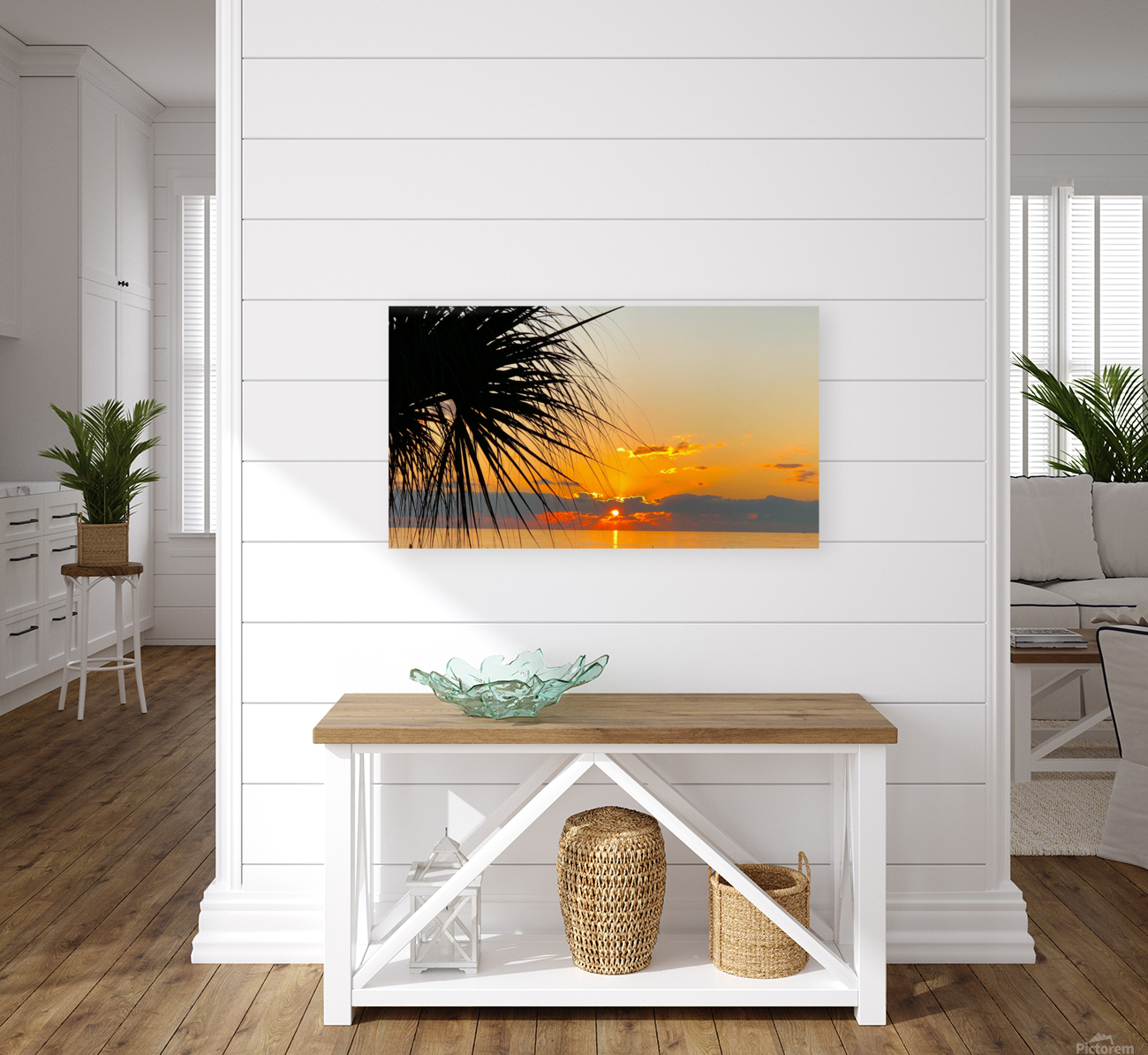 Florida Gulf Sunset Reproduction
