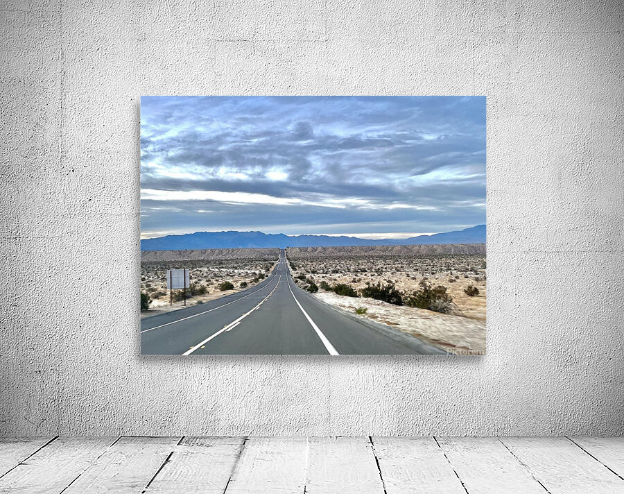 Lonely highway Wall Preview