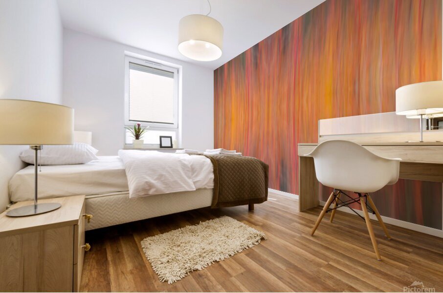 Fiery Autumn Mural print