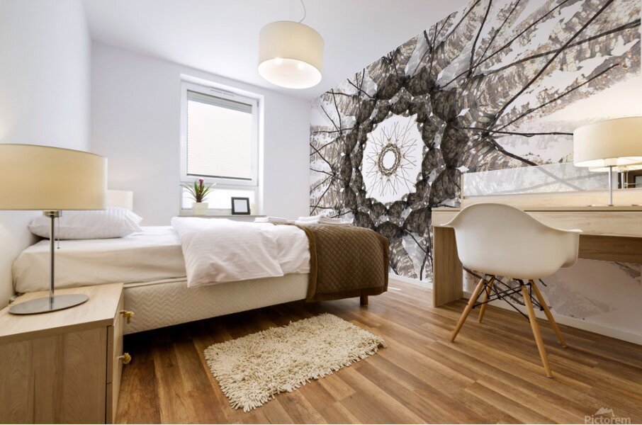 Birchflower Mural print