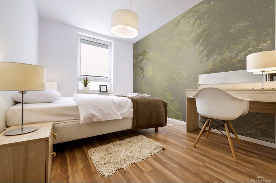 Morning Glory Mural print