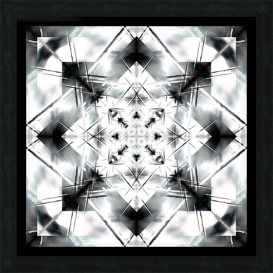 Icicle Picture Frame print