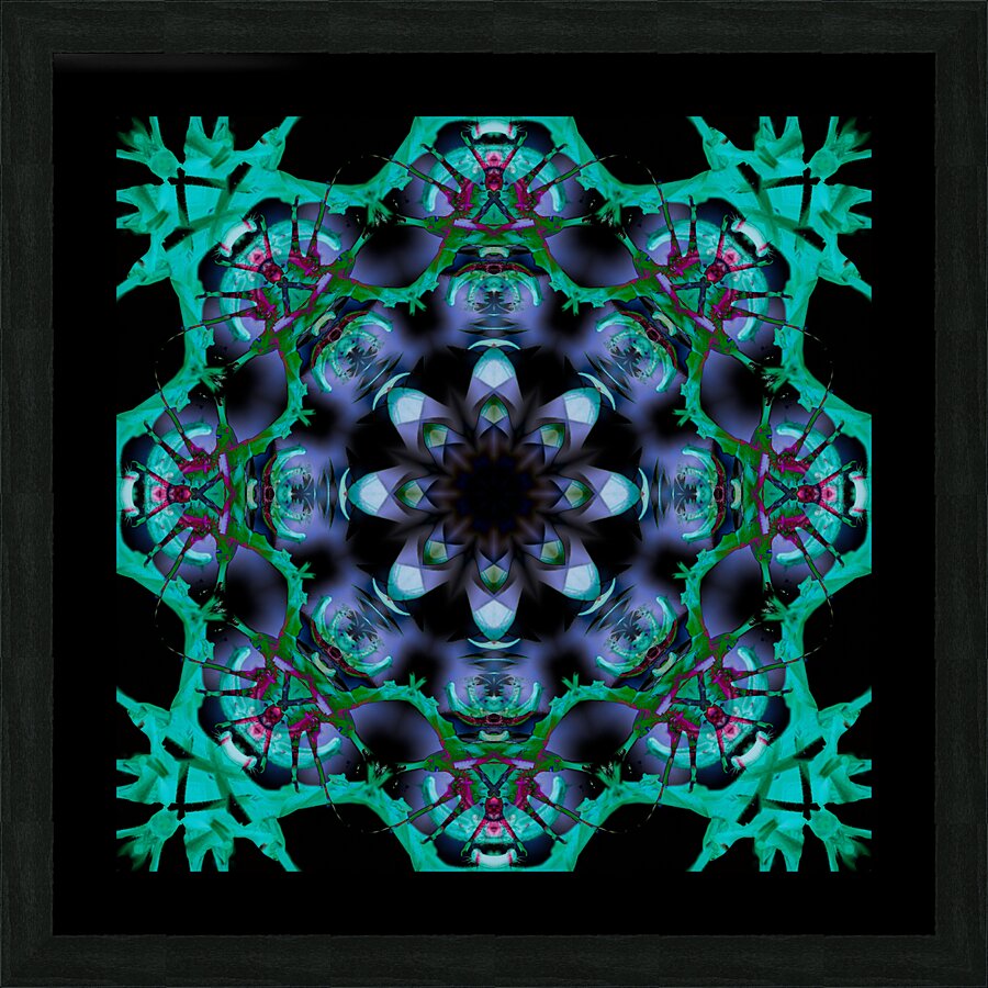 Darkflower Picture Frame print