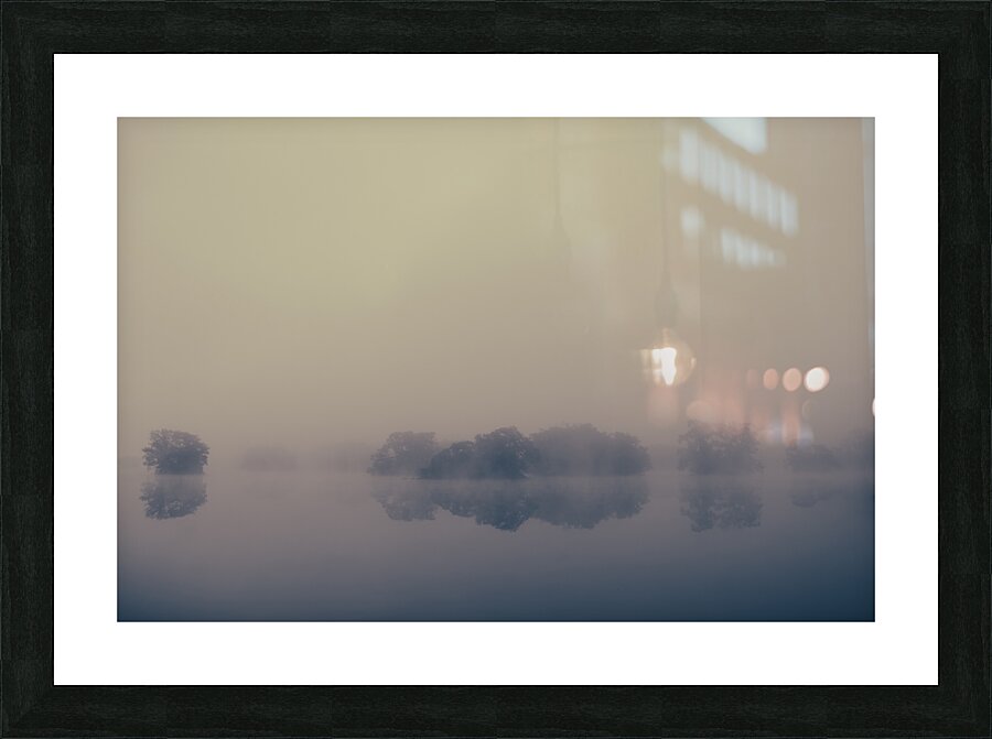 Murky Dawn Picture Frame print