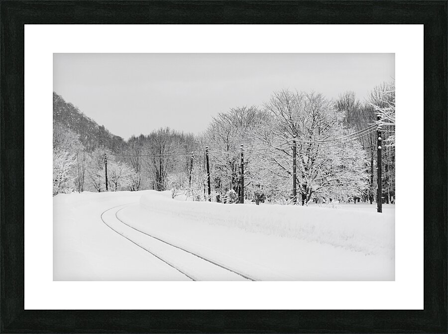 Somewhere to Nowhere Picture Frame print