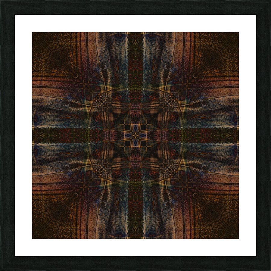 The Cross Picture Frame print