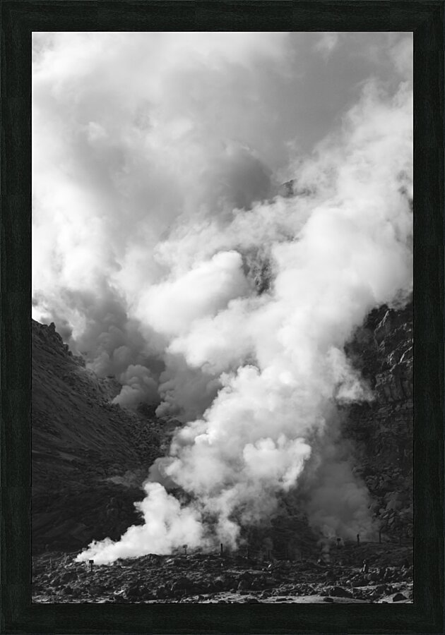 Smoke Stacks Picture Frame print