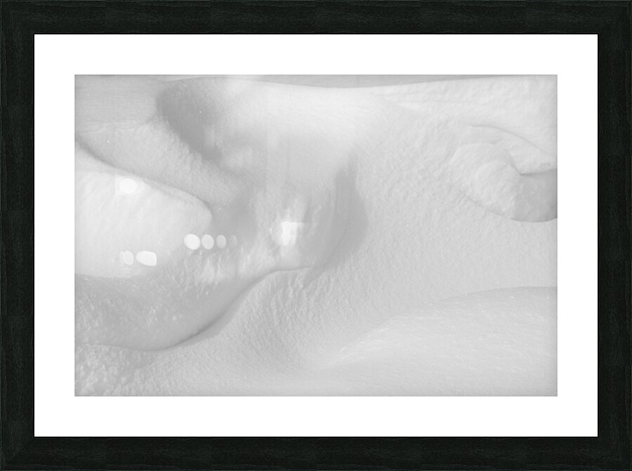 Snow Waves II Picture Frame print