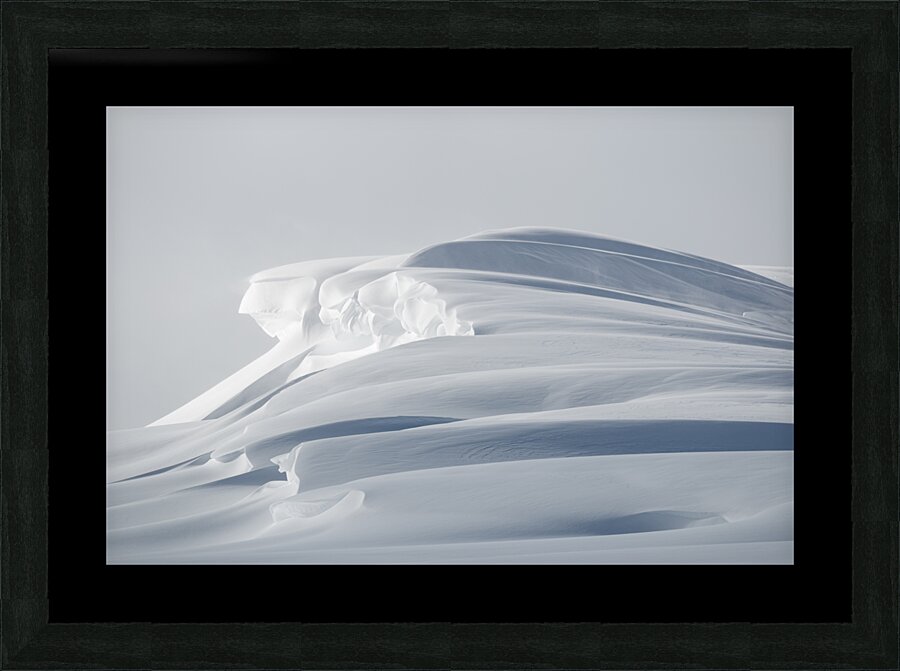 Snowdrift II Picture Frame print