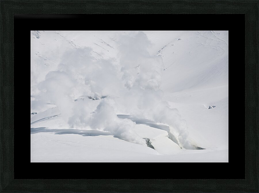 Mt. Asahidake Picture Frame print