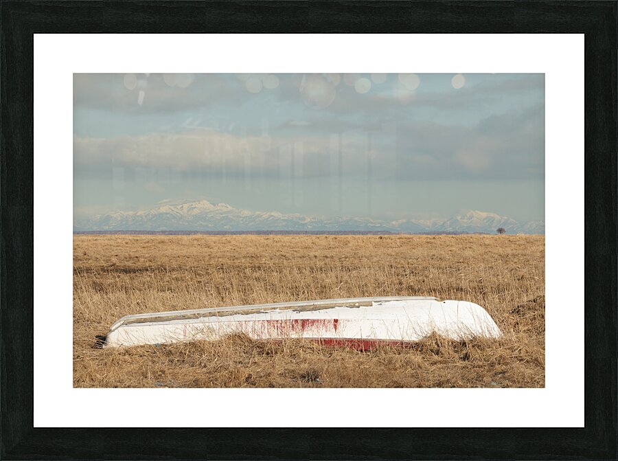 The Old Boat Picture Frame print