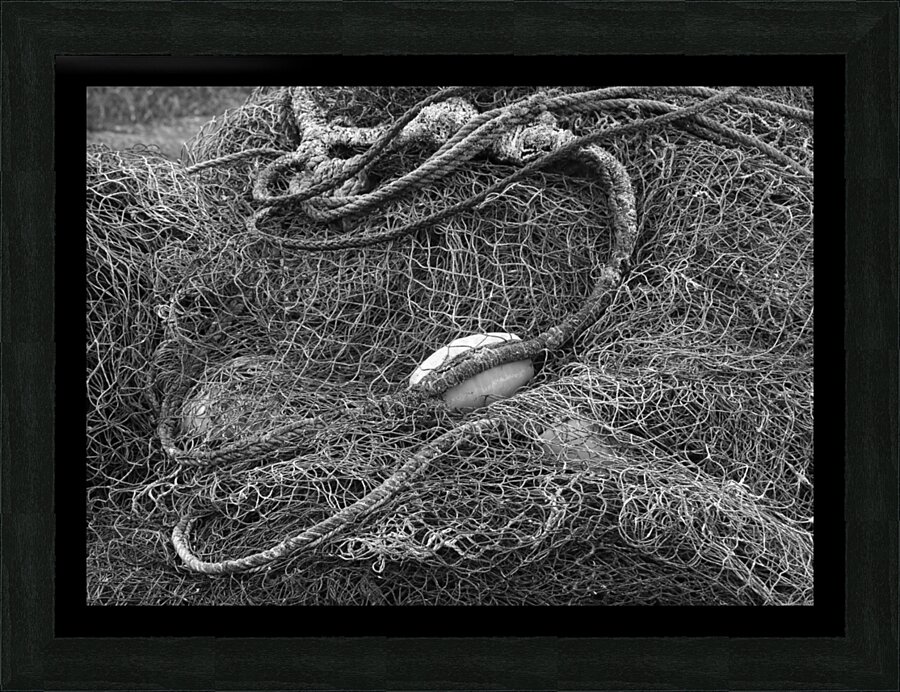 Fishing Net Picture Frame print